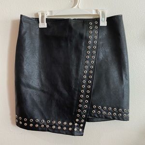 Leather skirt forever 21